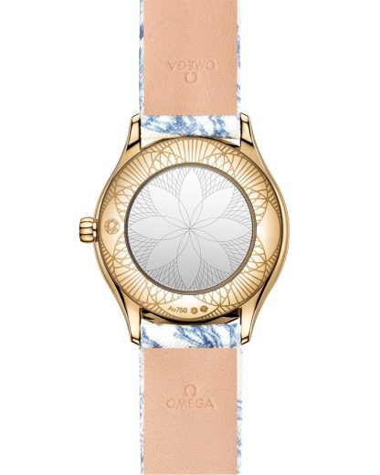 Omega De Ville Mini Trésor 26 mm, Moonshine™ gold on toile de jouy 428.57.26.60.04.001 - Image 2