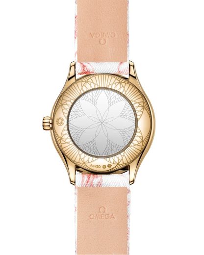 Omega De Ville Mini Trésor 26 mm, Moonshine™ gold on toile de jouy 428.57.26.60.04.003 - Image 2