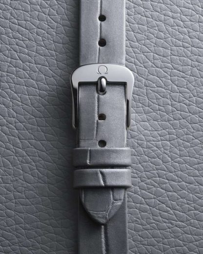 Omega De Ville Mini Trésor 26 mm, steel on alligator 428.18.26.60.04.001 - Image 6