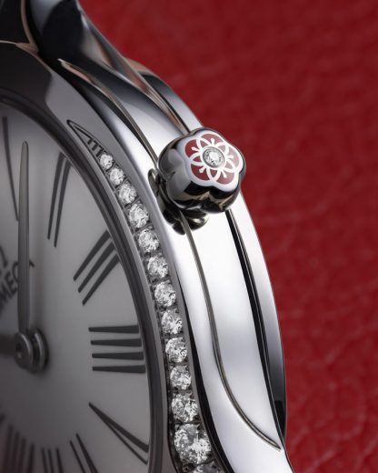 Omega De Ville Mini Trésor 26 mm, steel on alligator 428.18.26.60.04.001 - Image 4