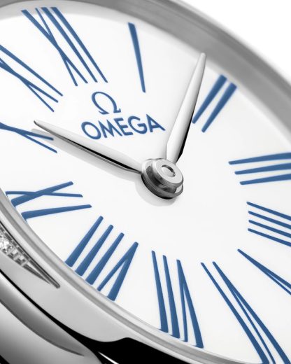 Omega De Ville Mini Trésor 26 mm, steel on toile de jouy 428.17.26.60.04.001 - Image 3