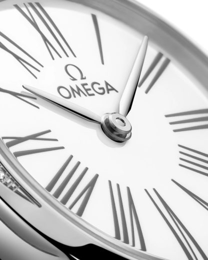 Omega De Ville Mini Trésor 26 mm, steel on toile de jouy 428.17.26.60.04.002 - Image 3