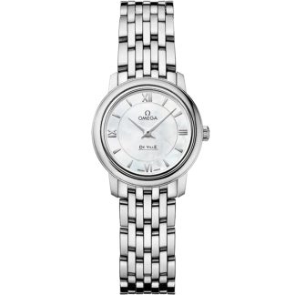 Omega De Ville Prestige 24.4 mm, steel on steel 424.10.24.60.05.001