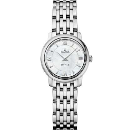 Omega De Ville Prestige 24.4 mm, steel on steel 424.10.24.60.05.001