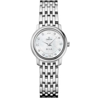 Omega De Ville Prestige 24.4 mm, steel on steel 424.10.24.60.55.001
