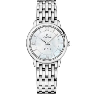 Omega De Ville Prestige 27.4 mm, steel on steel 424.10.27.60.05.001
