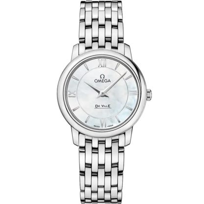 Omega De Ville Prestige 27.4 mm, steel on steel 424.10.27.60.05.001