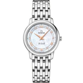 Omega De Ville Prestige 27.4 mm, steel on steel 424.10.27.60.55.001