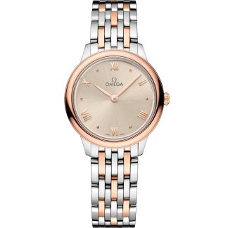 Omega De Ville Prestige 27.5 mm, steel - Sedna™ gold on steel - Sedna™ gold 434.20.28.60.09.001