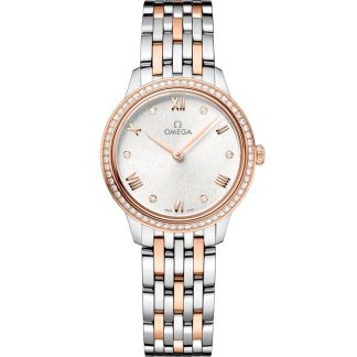 Omega De Ville Prestige 27.5 mm, steel - Sedna™ gold on steel - Sedna™ gold 434.25.28.60.52.001