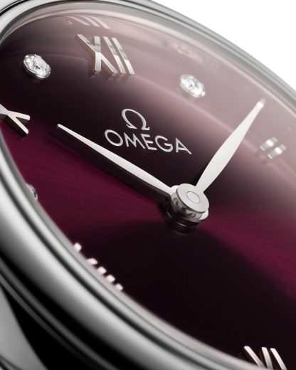 Omega De Ville Prestige 27.5 mm, steel on leather strap 434.13.28.60.61.001 - Image 4