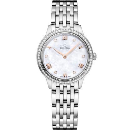 Omega De Ville Prestige 27.5 mm, steel on steel 434.15.28.60.55.001