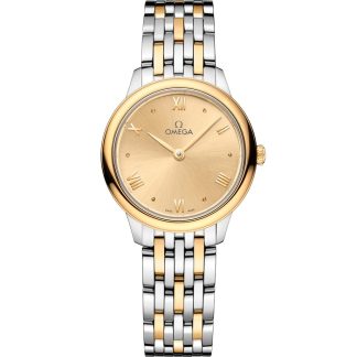 Omega De Ville Prestige 27.5 mm, steel - yellow gold on steel - yellow gold 434.20.28.60.08.001