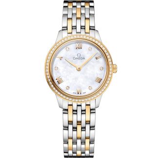 Omega De Ville Prestige 27.5 mm, steel - yellow gold on steel - yellow gold 434.25.28.60.55.001