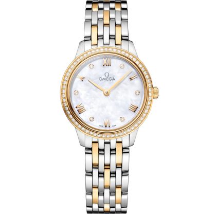 Omega De Ville Prestige 27.5 mm, steel - yellow gold on steel - yellow gold 434.25.28.60.55.001