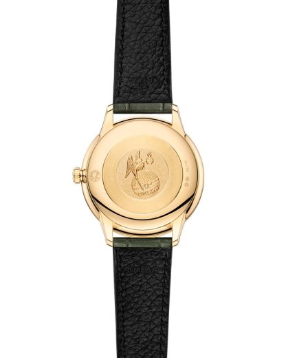 Omega De Ville Prestige 27.5 mm, yellow gold on leather strap 434.58.28.60.55.002 - Image 2
