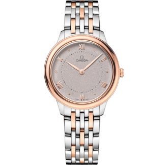 Omega De Ville Prestige 30 mm, steel - Sedna™ gold on steel - Sedna™ gold 434.20.30.60.02.001