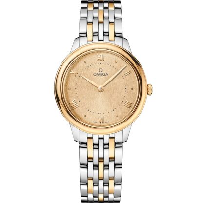 Omega De Ville Prestige 30 mm, steel - yellow gold on steel - yellow gold 434.20.30.60.08.001