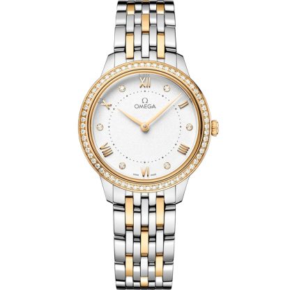 Omega De Ville Prestige 30 mm, steel - yellow gold on steel - yellow gold 434.25.30.60.52.002