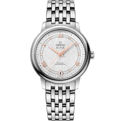 Omega De Ville Prestige 32.7 mm, steel on steel 424.10.33.20.52.001