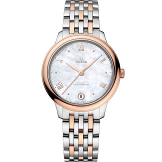 Omega De Ville Prestige 34 mm, steel - Sedna™ gold on steel - Sedna™ gold 434.20.34.20.05.001