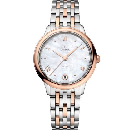 Omega De Ville Prestige 34 mm, steel - Sedna™ gold on steel - Sedna™ gold 434.20.34.20.05.001