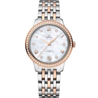 Omega De Ville Prestige 34 mm, steel - Sedna™ gold on steel - Sedna™ gold 434.25.34.20.55.001