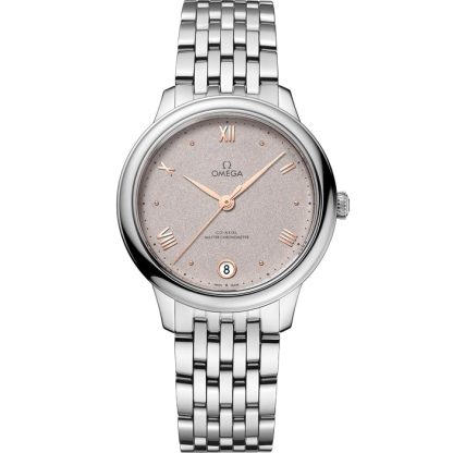 Omega De Ville Prestige 34 mm, steel on steel 434.10.34.20.02.002