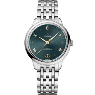 Omega De Ville Prestige 34 mm, steel on steel 434.10.34.20.10.001