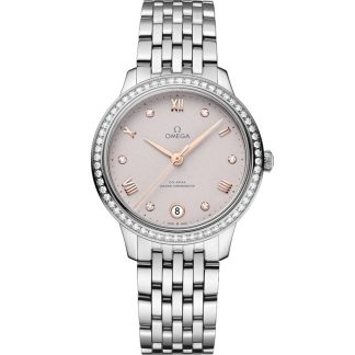 Omega De Ville Prestige 34 mm, steel on steel 434.15.34.20.52.002