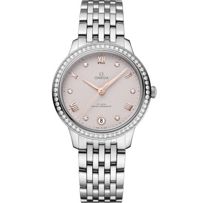 Omega De Ville Prestige 34 mm, steel on steel 434.15.34.20.52.002