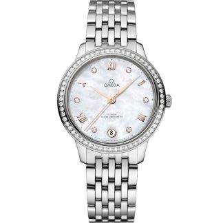 Omega De Ville Prestige 34 mm, steel on steel 434.15.34.20.55.001