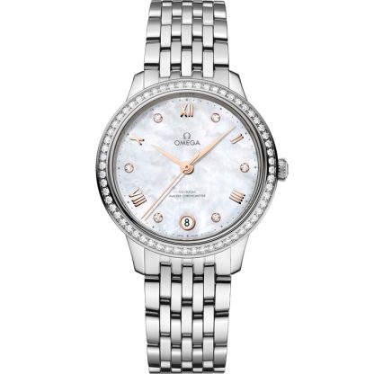 Omega De Ville Prestige 34 mm, steel on steel 434.15.34.20.55.001