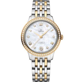 Omega De Ville Prestige 34 mm, steel - yellow gold on steel - yellow gold 434.25.34.20.55.002