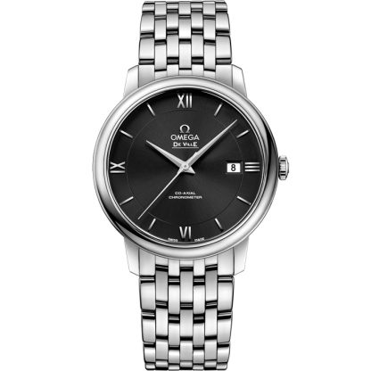 Omega De Ville Prestige 39.5 mm, steel on steel 424.10.40.20.01.001