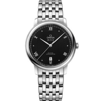 Omega De Ville Prestige 39.5 mm, steel on steel 424.10.40.20.01.002