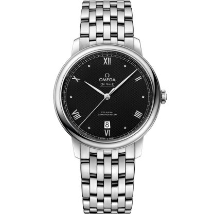 Omega De Ville Prestige 39.5 mm, steel on steel 424.10.40.20.01.002