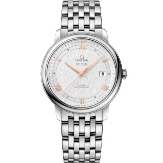 Omega De Ville Prestige 39.5 mm, steel on steel 424.10.40.20.02.004