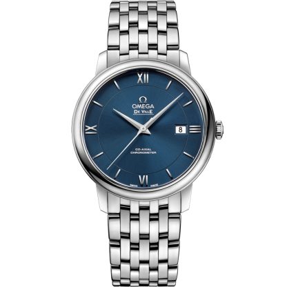 Omega De Ville Prestige 39.5 mm, steel on steel 424.10.40.20.03.001
