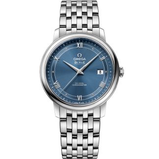 Omega De Ville Prestige 39.5 mm, steel on steel 424.10.40.20.03.002