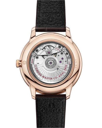 Omega De Ville Prestige 40 mm, Sedna™ gold on leather strap 434.53.40.20.02.001 - Image 2
