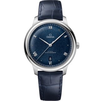 Omega De Ville Prestige 40 mm, steel on leather strap 434.13.40.20.03.001