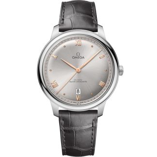 Omega De Ville Prestige 40 mm, steel on leather strap 434.13.40.20.06.001