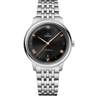 Omega De Ville Prestige 40 mm, steel on steel 434.10.40.20.01.001