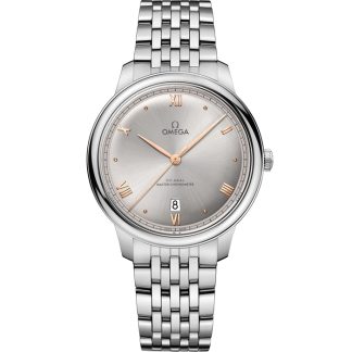 Omega De Ville Prestige 40 mm, steel on steel 434.10.40.20.06.001