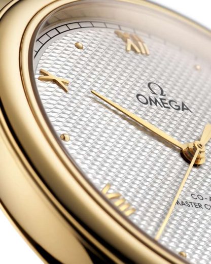 Omega De Ville Prestige 40 mm, yellow gold on leather strap 434.53.40.20.02.002 - Image 3