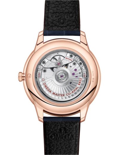 Omega De Ville Prestige 41 mm, Sedna™ gold on leather strap 434.53.41.20.03.001 - Image 2