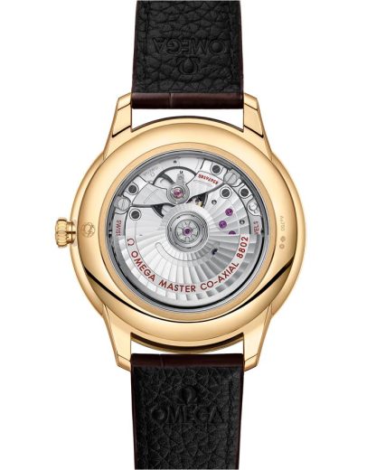 Omega De Ville Prestige 41 mm, yellow gold on leather strap 434.53.41.20.02.001 - Image 2