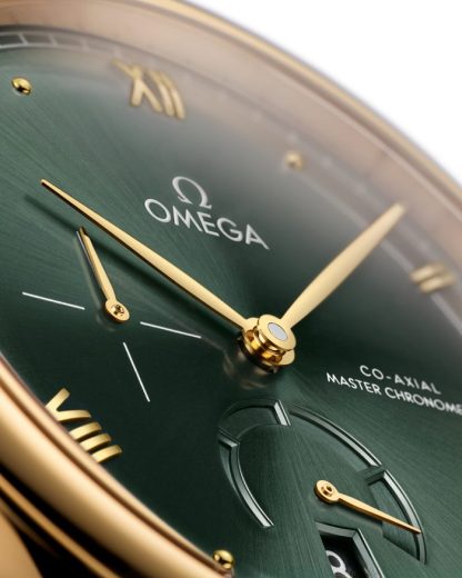 Omega De Ville Prestige 41 mm, yellow gold on leather strap 434.53.41.21.10.001 - Image 3