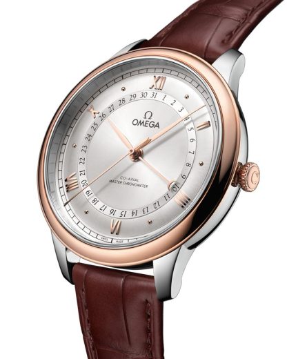 Omega De Ville Prestige 42 mm, steel - Sedna™ gold on alligator 434.23.42.22.02.001 - Image 3